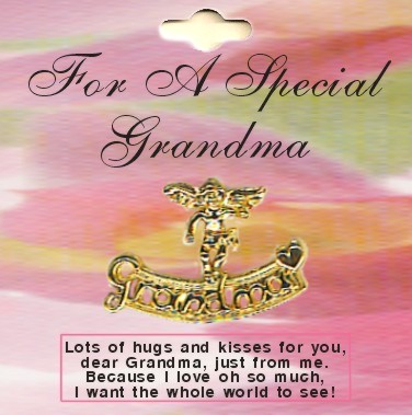 Grandma Guardian Angel Angel Pin