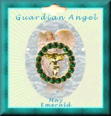 Guardian ANGEL Eternity Birthstone PIN