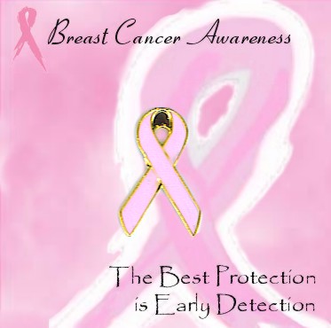 BREAST CANCER Awareness Lapel Pin