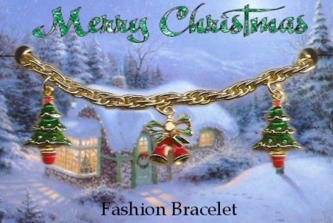 CHRISTMAS Charm Bracelet