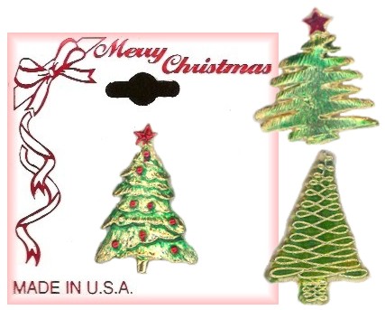 Christmas Tree Pin Assortment