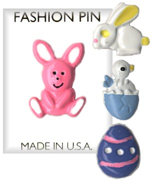 Easter Pin Assortment in 3 Dozen Display