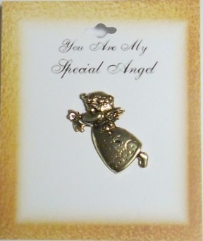 Volunteer & Support ''Thank You'' Angel Brooch PIN