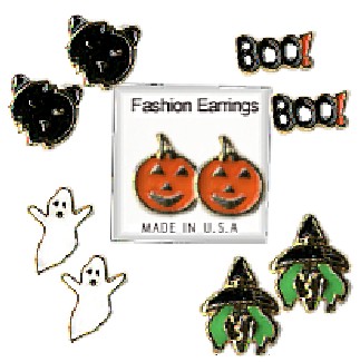 Halloween Pierced Earrings