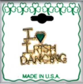 Irish ''I love Irish DancINg'' Tac PIN