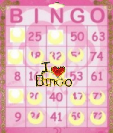 I ''Love'' BINGO Pin