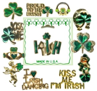 Irish Lapel Pin Assortment