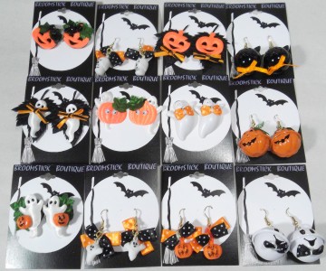 Halloween Pierced Earrings Assortment