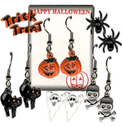 HALLOWEEN Fish Hook Earrings