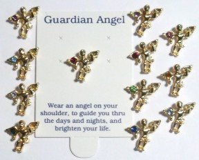 Guardian Angel BIRTHSTONE Mini Pin Assortment