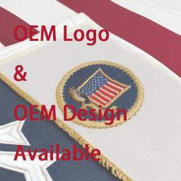 Custom Embroidered FLAGs - OEM Logo & Design
