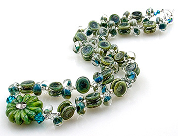 Glass Bead Necklace